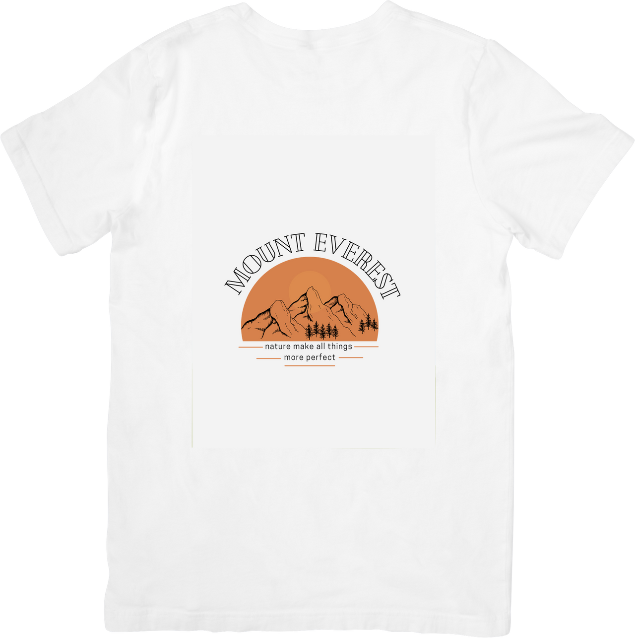 Mount Everest Nature T-Shirt | Vintage Outdoor Adventure Graphic Tee | Hiker Gift