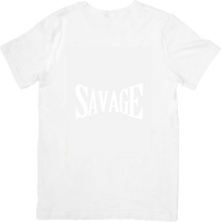 Thumbnail for Savage T-Shirt | Bold Minimalist Statement Graphic Tee | Streetwear Attitude Gift